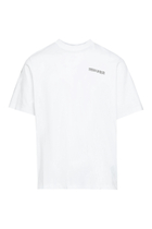 Tempera Over Cross Logo T-Shirt